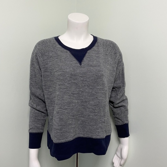 Madewell Gray & Navy Pajama Set XS/S - Picture 1 of 10